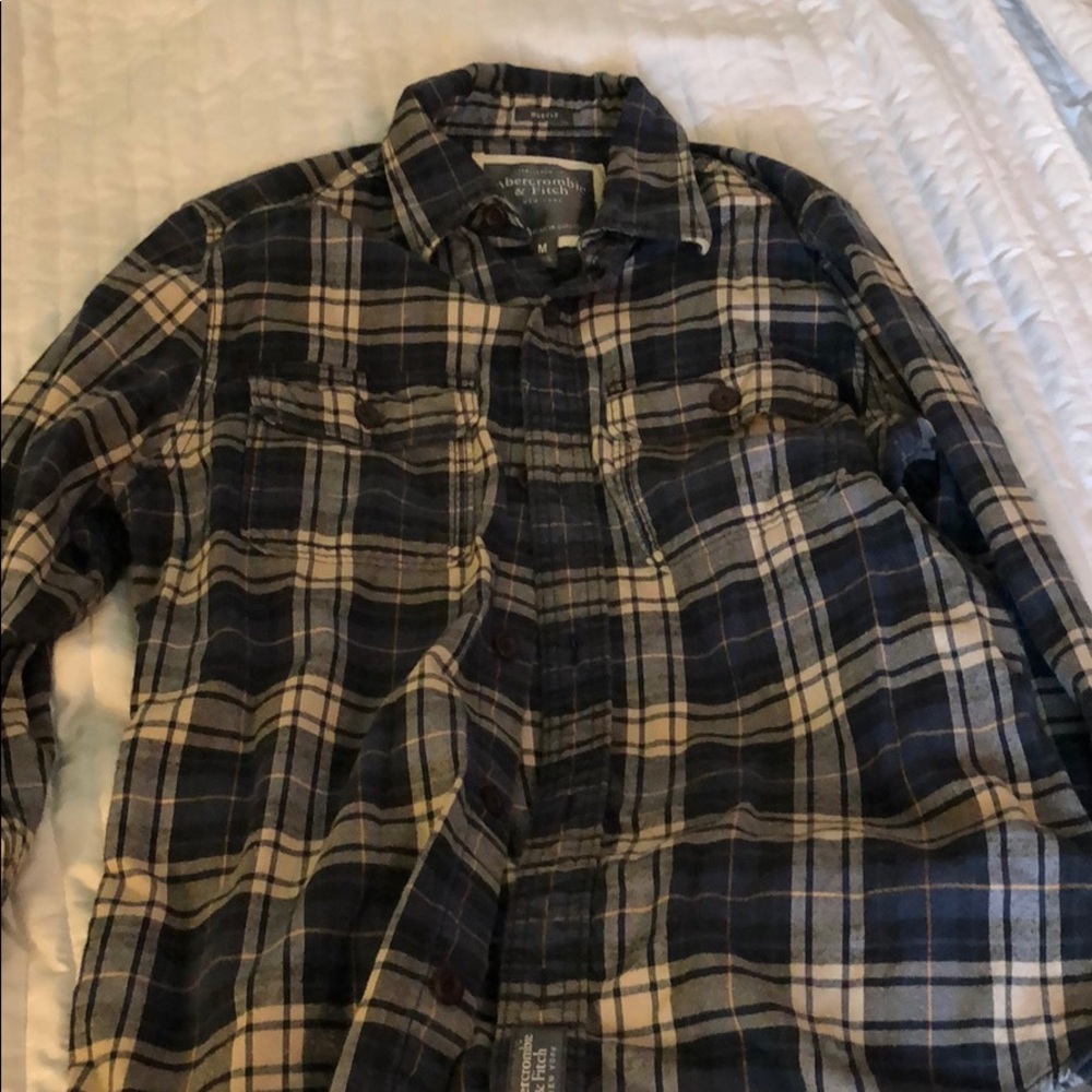 Abercrombie flannel Medium Muscle